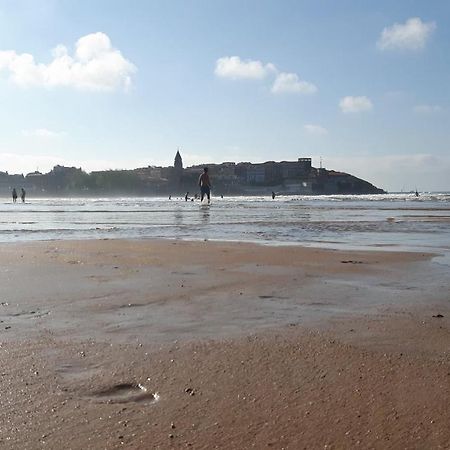 Apartamento La Escalerona Con Vistas Al Mar Lejlighed Gijón Eksteriør billede